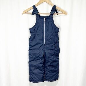 Carter’s Snow Overalls Bibs Navy Blue size 2T